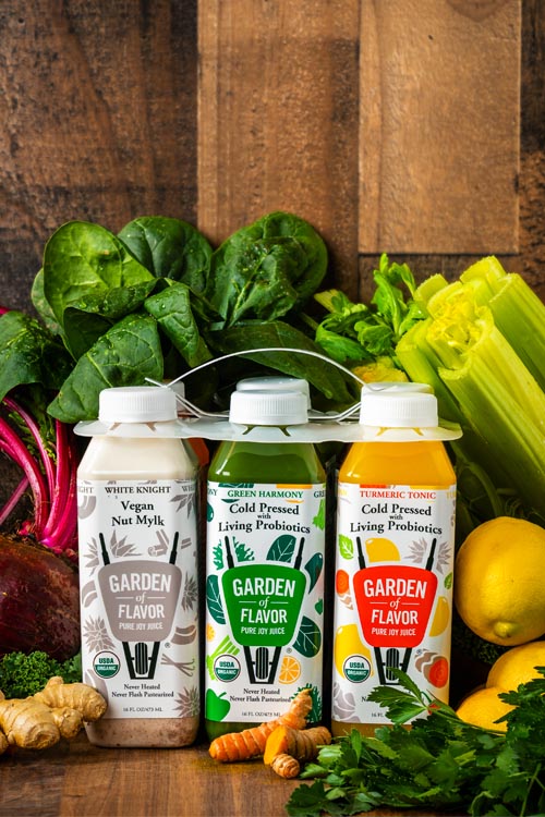 Garden of Flavor organic cold pressed Juice Cleanse, Five Day